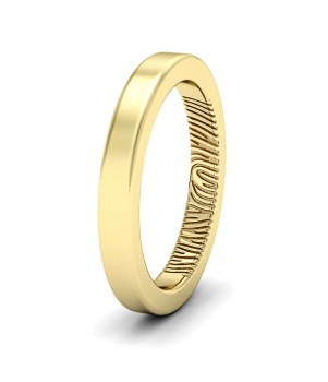 Кольцо с отпечатком пальца (Мод. 103)